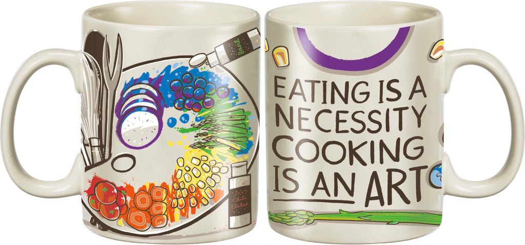 Mug - Eating Is A Necessity Cooking Is An Art
