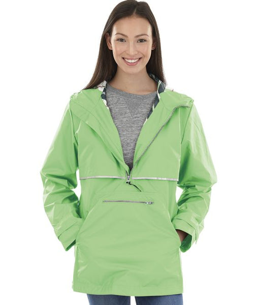 New Englander Pullover Rain Jacket by Charles River