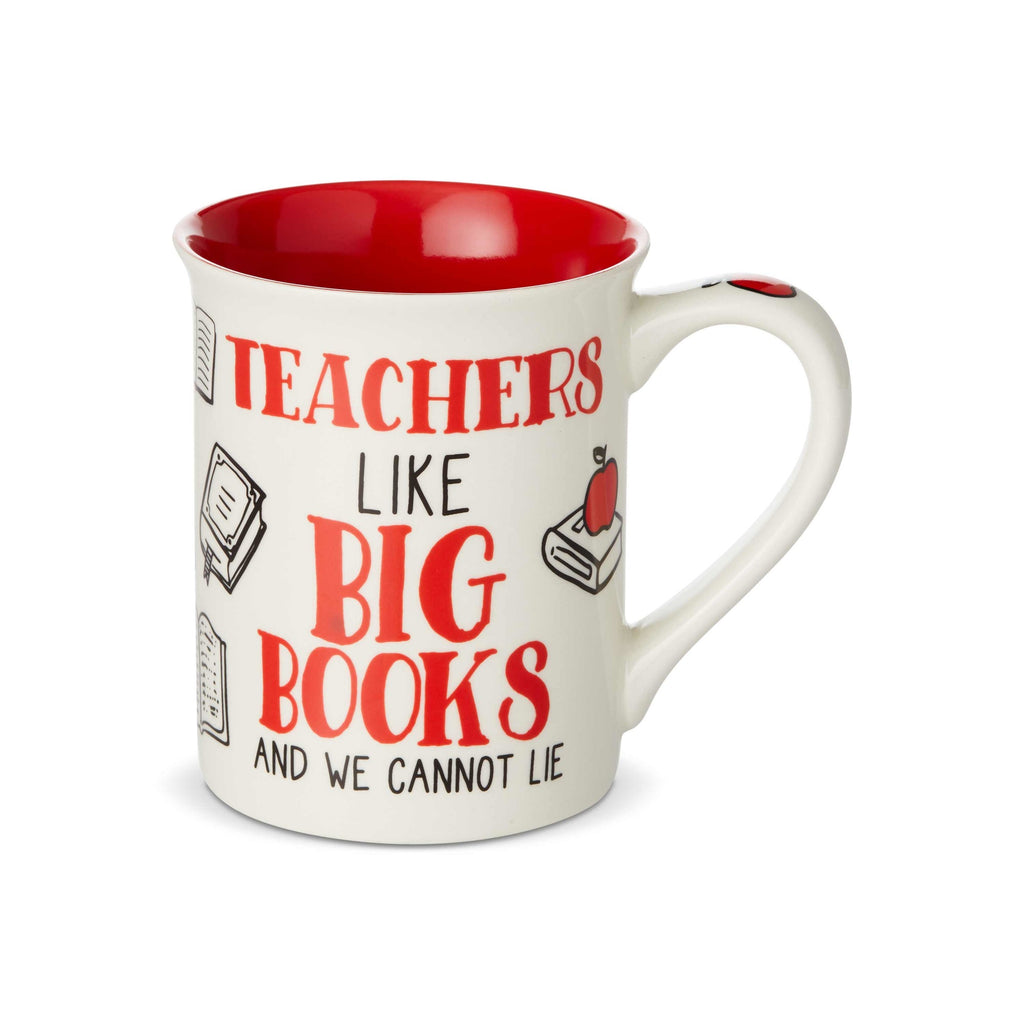 Big Books Teacher Mug