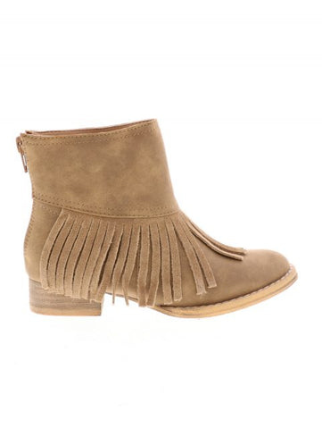SIDE VIEW VOLATILE BARKLEY GIRLS BOOT IN TAN
