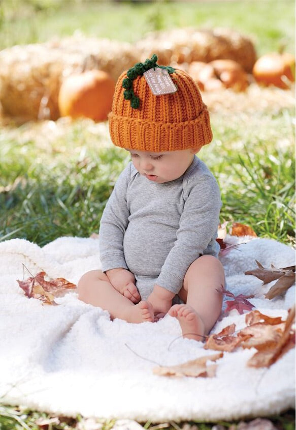 Pumpkin Infant Hat - MudPie