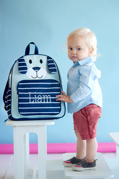 Blue Puppy Preschool Backpack