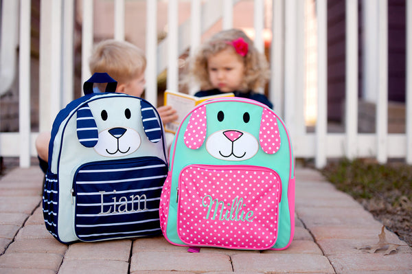 Pink Puppy Preschool Backpack
