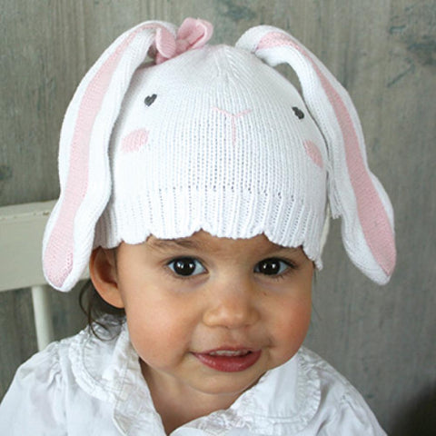 Bunny Cotton Knit Hat